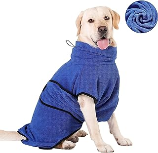 albornoz de ducha para perros